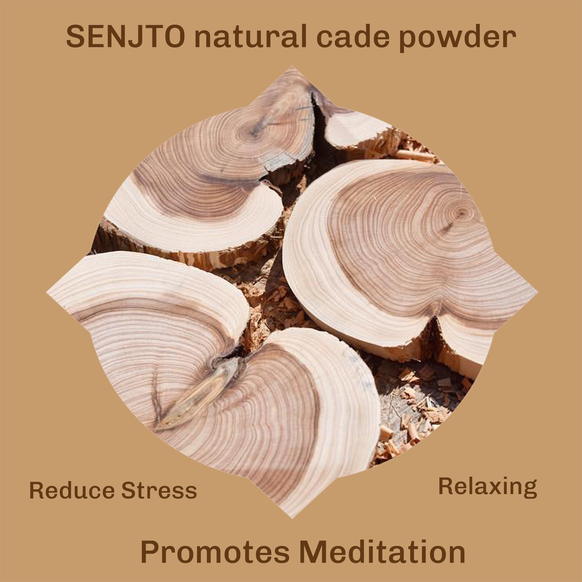 SENTJO Premium Natural Cade Incense Powder 100% Natural Made in France –  sentjo